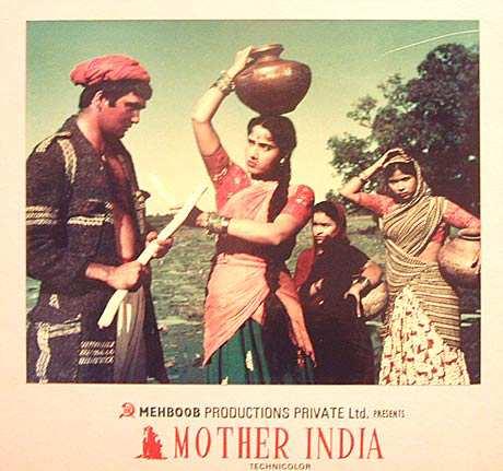 films in the market. Women were given an equally dominant role in the Hindu films along with the male actors. A few examples include Mother India made in 1957 by Mehboob.
