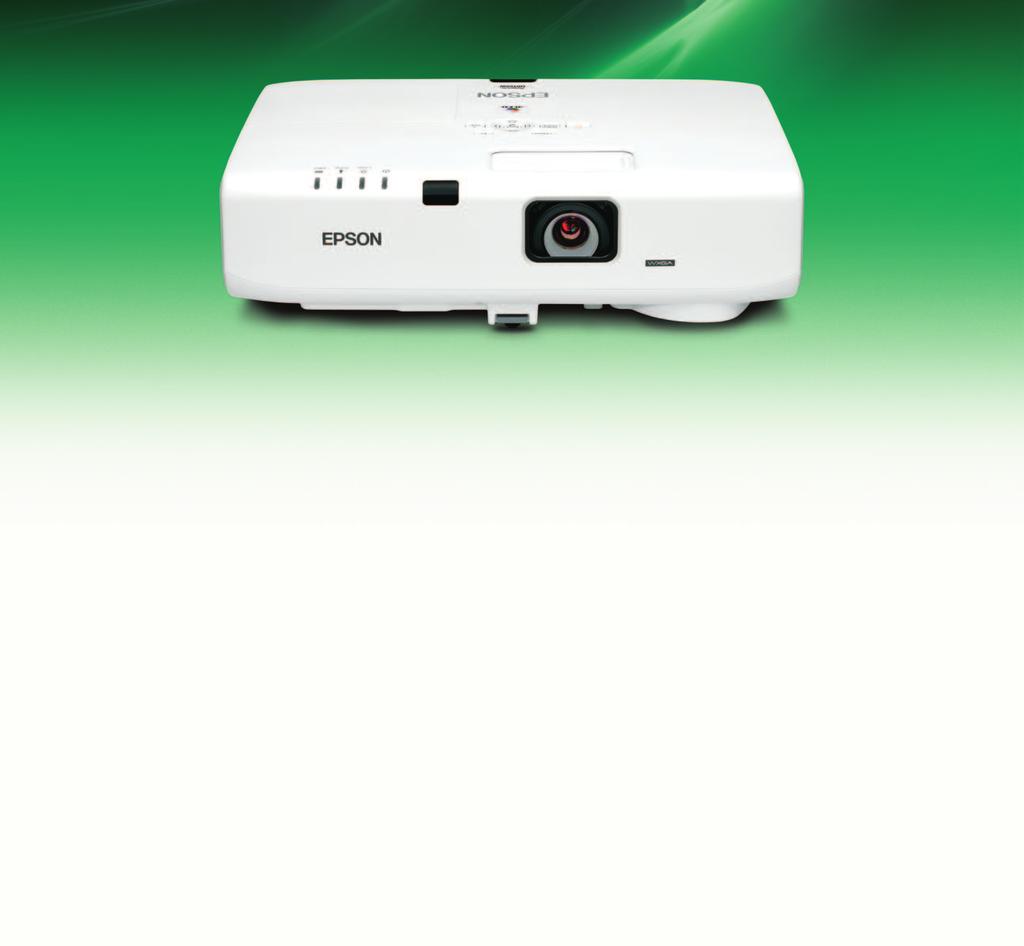 PowerLite D6155W Multimedia Projector Widescreen performance. Dust-resistant design. Cutting-edge technology.
