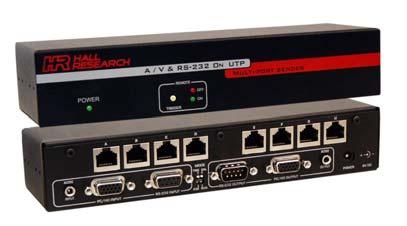 User s Manual UV232A-4S UV232A-8S UV232A-4S & UV232A-8S 4 or 8 Channel Splitter PC Video, Audio & RS232 over Twisted-Pair CUSTOMER SUPPORT INFORMATION UMA1176 Rev. A Order toll-free in the U.S. 800-959-6439 FREE technical support, Call 714-641-6607 or fax 714-641-6698 Address: Hall Research, 1163 Warner Ave.