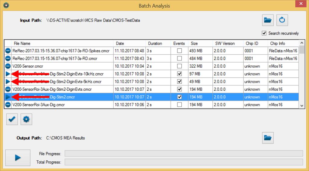 Analysis When clicking the "Explore Data Segments" button, all data selected in the current data segment of the "Activity Summary" window are analyzed.