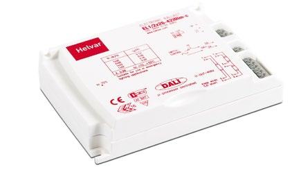 EL-iDim-c Digital DALI electronic ballasts for compact fluorescent lamps Digital DALI control Switch-Control Stand-by consumption 0.