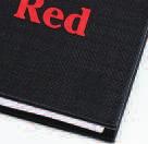 20 Black n Red Polypropylene Casebound Books 500 0331 A6 Ruled 192 Each 4.75 500 0332 A7 Plain 192 Each 3.