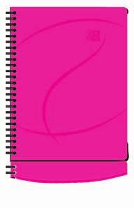NEW for 2015 NEW design for 2015 Wirebound Hardback Notebooks A4+, 220 x 297mm A5+, 158 x 210mm Punched 4 holes Punched 2 Holes Pink Pink