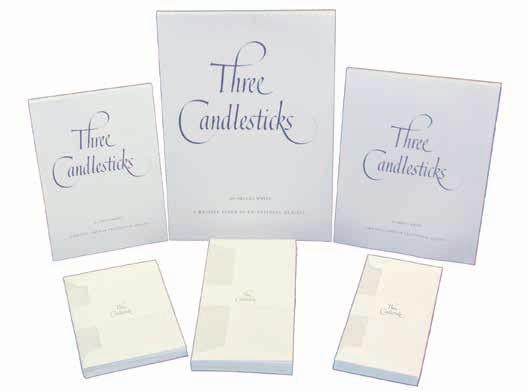 Luxury writing pads with laid paper of exceptional quality. With matching, tissue-lined envelopes for an added touch of understated sophistication.