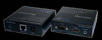 Spatial High Performance HDMI Over Single CAT5e PE3D4K0 HDMI Over Single Cat5e/6/7 Uncompressed 80p Extender HDMI v1.