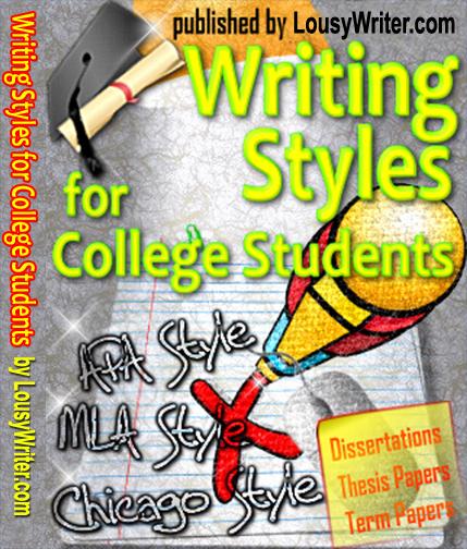 Writing Styles for College Students Learn how to write and