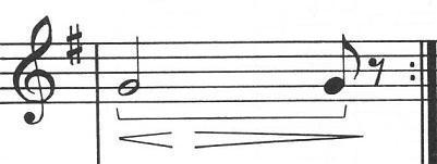 bars after RM.3, played by the first violins.