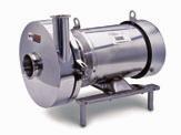 Pompe centrifugale Pompe centrifugale din oțel inoxidabil pentru utilizare în industria alimentară şi farmaceutică Proprietăţi specifice: pompe centrifuge orizontale pentru aplicaţii igienice