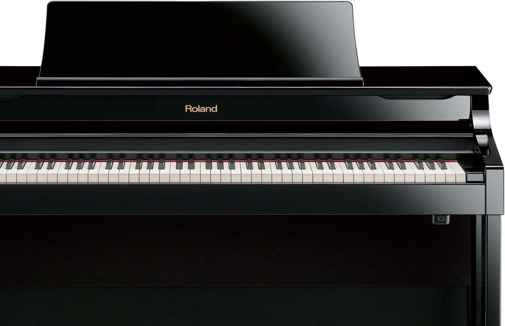 It produces an organic and natural sound, and its infinite range of tone colors gives the player unlimited pianistic expression.