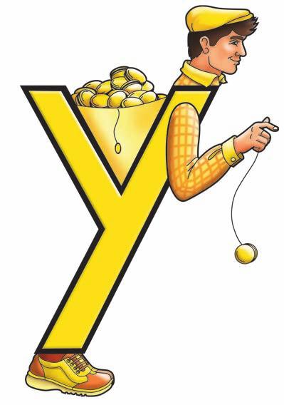 Yo-yo Man says y y y in words.