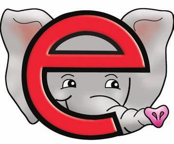 Here comes Eddy Elephant to talk to you and me.