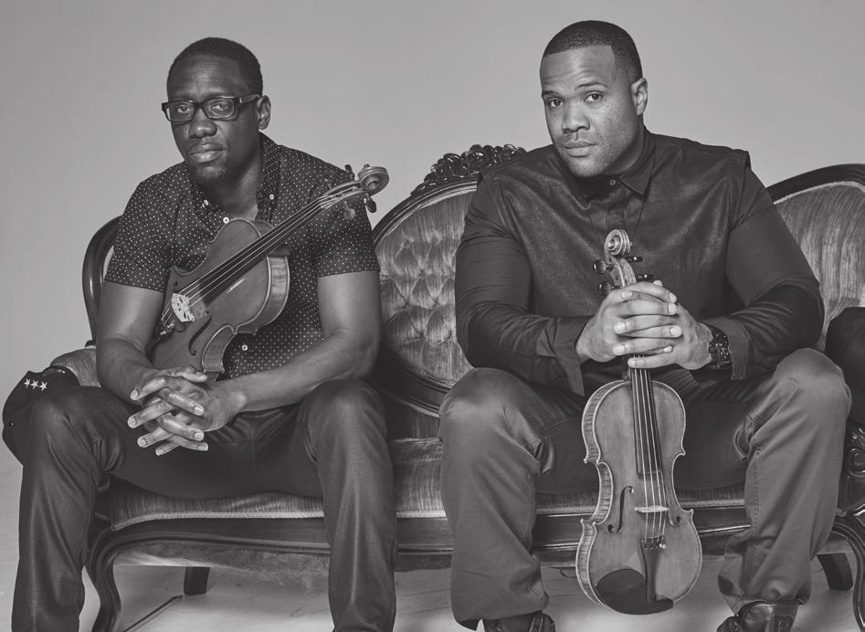 CONCERT ARTISTS AND EVENTS Black Violin Thursday, June 29, 2017 Black Violin is the blend of classical, hip-hop, rock, R&B, and bluegrass music.