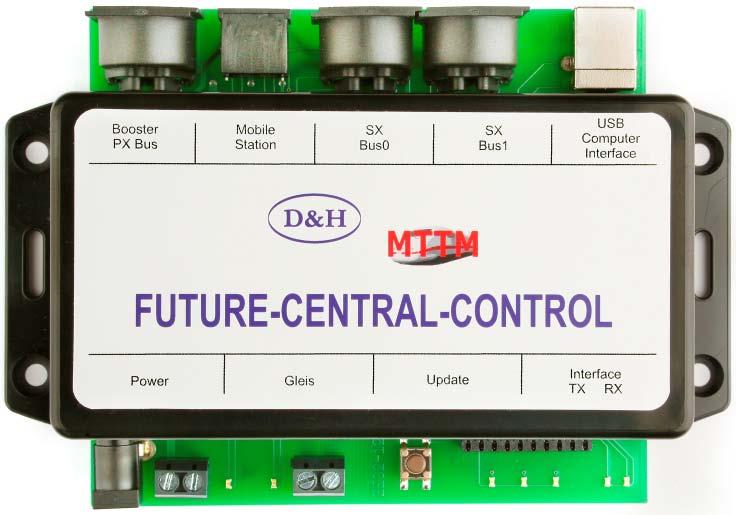 FUTURE-CENTRAL-CONTROL (FCC) Operating instructions Specifications Current supply 7 18 Volt AC or 10 25 Volt DC FCC works with every common model railroad transformer, yet we recommend a notebook