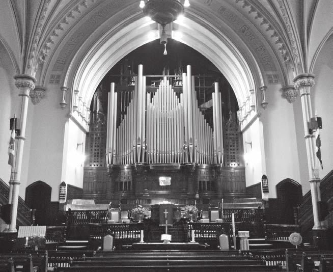 The Choir division was enhanced by a new 8 Cor anglais with free reeds; this stop was likely purchased from a supplier, as its construction details are unlike anything else in the organ.