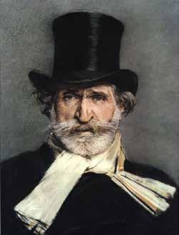 The Composer the production Giuseppe Verdi Born: October 10, 1813 Died: January 27, 1901 Giuseppe Verdi dominated Italian opera for half a century with 28 operas that include some of the best known