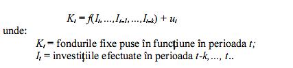 asupra variabilei y pe mai multe perioade de timp : yt = f(xt,,xt-,,xt-k ) + ut ; t=,n j=,k k< unde > k