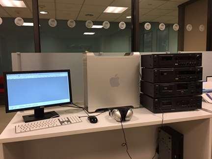 Equipment and expertise Mac Pro workstation set up for cassette digitization by Fondren IT (includes storage for project 3 TBs) 5 Cassette tape decks (pulled out of storage) Staff with digital