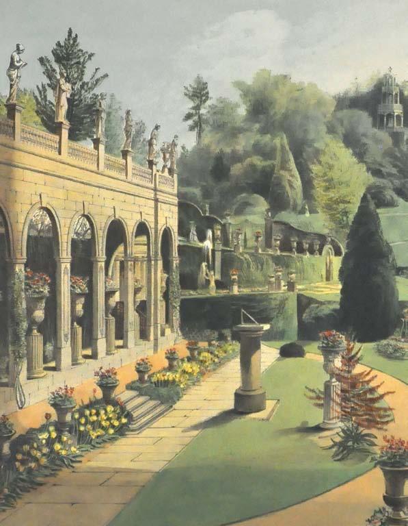 Many of the gardens were begun in earlier times, but most feature later additions, sometimes in the Italian style, which proved a major attraction for Brooke.