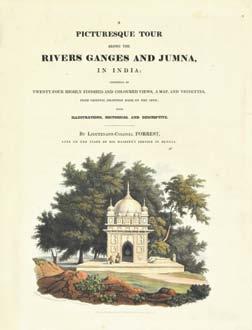 Forrest s views are thought to exceed those of all other amateur artists, two especially fine plates along the Yamuna being those of the Taj Mahal and the Palace of the King of Delhi.