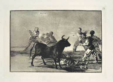 The Tauromaquia, is a faithful reflection of the passion that Goya felt for bullfighting.