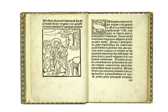 1. Itinerarium Beatae Virginis Mariae. Lienhart Ysenhut, [Basel], [about 1489].