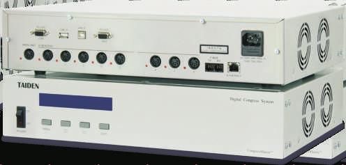 input/output and simultaneous interpretation when used together with HCS-8300MAD/FS/20