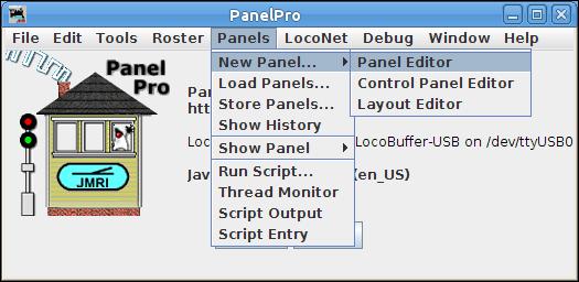 Getting Started Opening a new panel To get started on building a panel open the 'Panels' drop down list and select 'New Panel' This will open a selection between the 'Layout Editor'