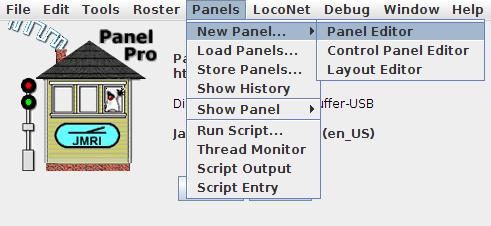 Getting Started Opening a new panel The 'Control Panel Editor' is a graphic editor similar to 'Panel Editor', but with a more integrated interface. You may switch between these two graphic interfaces.