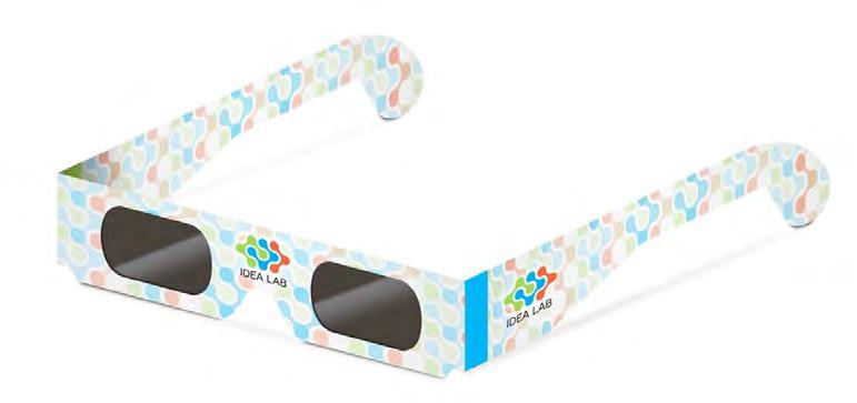EVENT PRINT COLLATERAL LOGOVISION GLASSES (WITH CUSTOM LOGO LENSES AND FRAMES) See your brand everywhere and even turn our