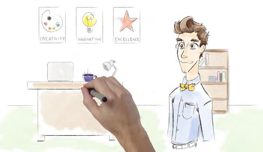 EVENT ON-SCREEN COMMUNICATION HAND-SKETCHED ANIMATION VIDEO Looking for an original and fun way to reach your audience? Let Disney help tell your story with our Hand- Sketched Animation Videos.
