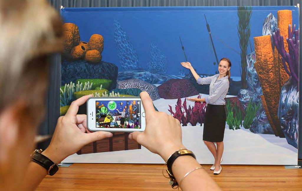 EVENT PHOTOGRAPHY backdrops augmented reality experience animated photo backdrop Your guests will have tons of fun getting their picture taken in front of a custom animated photo backdrop.