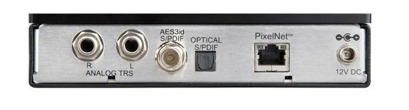 Node for PixelNet Supports 3G-SDI, HD-SDI, and SD-SDI Handles SMPTE 259M, SMPTE 292M, and SMPTE 424M signals Automatic format detection for Plug-and-Play simplicity Reclocked loop-through output