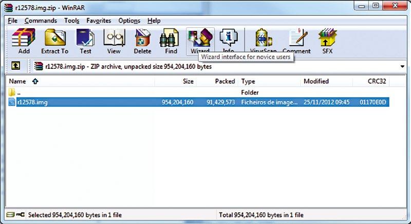 5. Use Win32 Disk Imager to write the image file onto the SD card. We recommend the use of 8GB SD cards with 6x speed or better. The card is written with 10MB/s which is not that bad.
