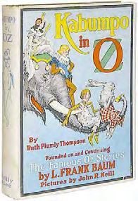 ..... $200 $140 THOMPSON, Ruth Plumly. Kabumpo in Oz. Chicago: Reilly & Lee (1935). Later printing (c.