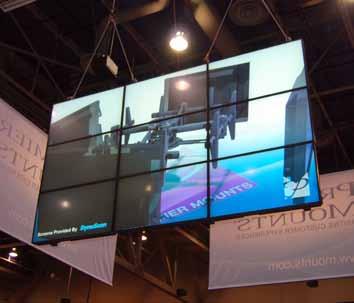 With built-in video daisy chaining, a single 1080p source can be used on a video wall matrix up to 6x6 in size without the need for any additional external video wall controller.