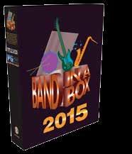 00137598 $149.99 Band-in-a-Box 2015 PG Music Inc. Band-in-a-Box automatically generates a complete professional-quality arrangement of piano, bass, drums, guitar, and strings or horns.