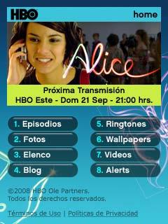 MOBILE PORTAL Portal permits users to download free exclusive Alice