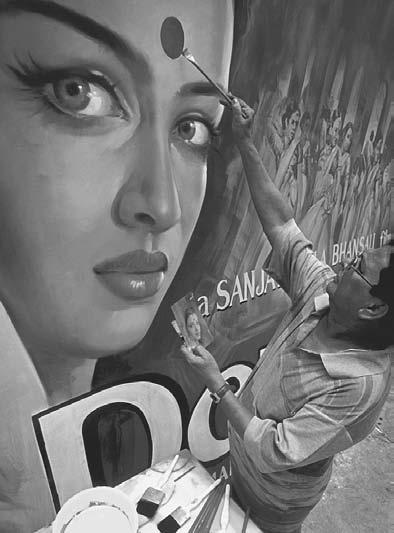 CINEMA 189 travagant blockbuster in Hindi by Sanjay Leela Bhansali. It starred Shah Rukh Khan and Aishwarya Rai, the reigning king and queen of Bollywood.