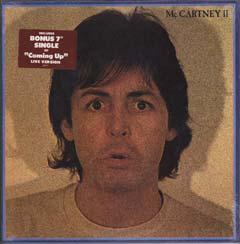 Paul McCartney from Wings through the 90's McCartney II Columbia FC 36511 May 21, 1980 About ten years after recording McCartney by himself, Paul got several songs together and recorded them again