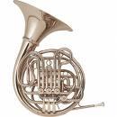 It is bent into a paper clip shape, but if you stretched it out, it would be 6 1/2 feet long. The trumpet plays the highest pitches of the brass family. Its sound is bright, brilliant, and exciting.