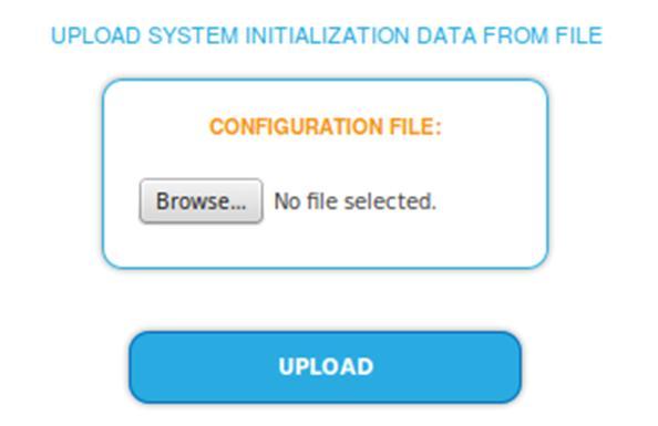 The data will be saved in a file called config.dat at the download folder on your computer. Click on PDF TO PRINT. A PDF will be generated and saved in a file called config.