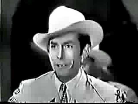 Hank Williams Sr. became arguably the most famous country star in North America....yes, country was popular. Williams recorded several albums from 1947 until his death in 1951.