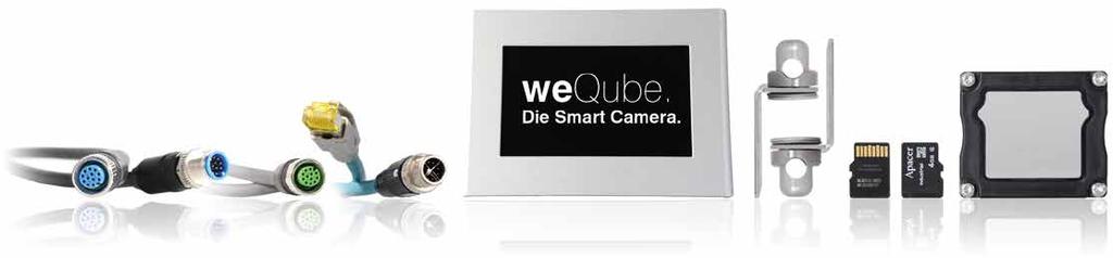From mounting system to replacement screening grid to connection cable: A wide range of accessories is available for weqube.