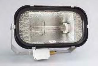 HST/HIT Floodlight ST76 1 10 Part no. Wide beam 5101000600-000 Narrow beam 5101000600-001 Lamp base HST/ HIT lamp (not included) E40 1x 250 W 1x 400 W Floodlight, max.