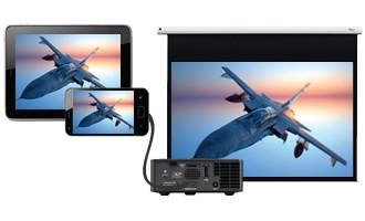 Easy Connectivity - MHL Easily connect to a laptop, PC, games console or DVD player with HDMI.