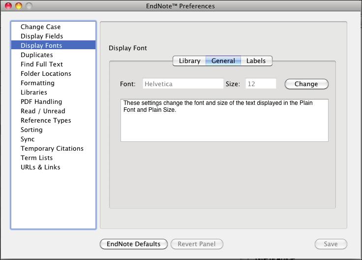 Select the PDF Handling option. The automatic renaming process works in the background when you open an EndNote library and while you are working in a library.