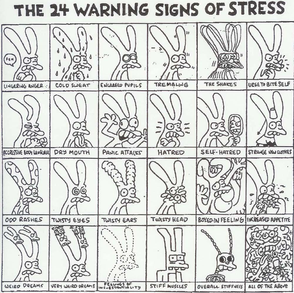 What are your signs of Stress?