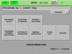 1 INTRODUCTION OPERATION MODE and ACCESS LEVEL The AICC-SE operation is divided into four modes; each with its own set of menus.