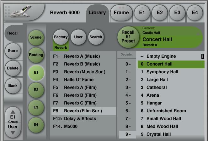 Reverb 8 Introduction Reverb 8 is a new reverb algorithm for System 6000 MKII. It has been developed for arbitrary channel counts from 8 and up.