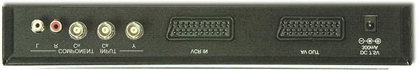 Features: Converts YCbCr (YUV) signal to RGB Scart, (from an NTSC or PAL DVD for example) for connecting to the input of a TV or video monitor, to view the image on a high quality picture.